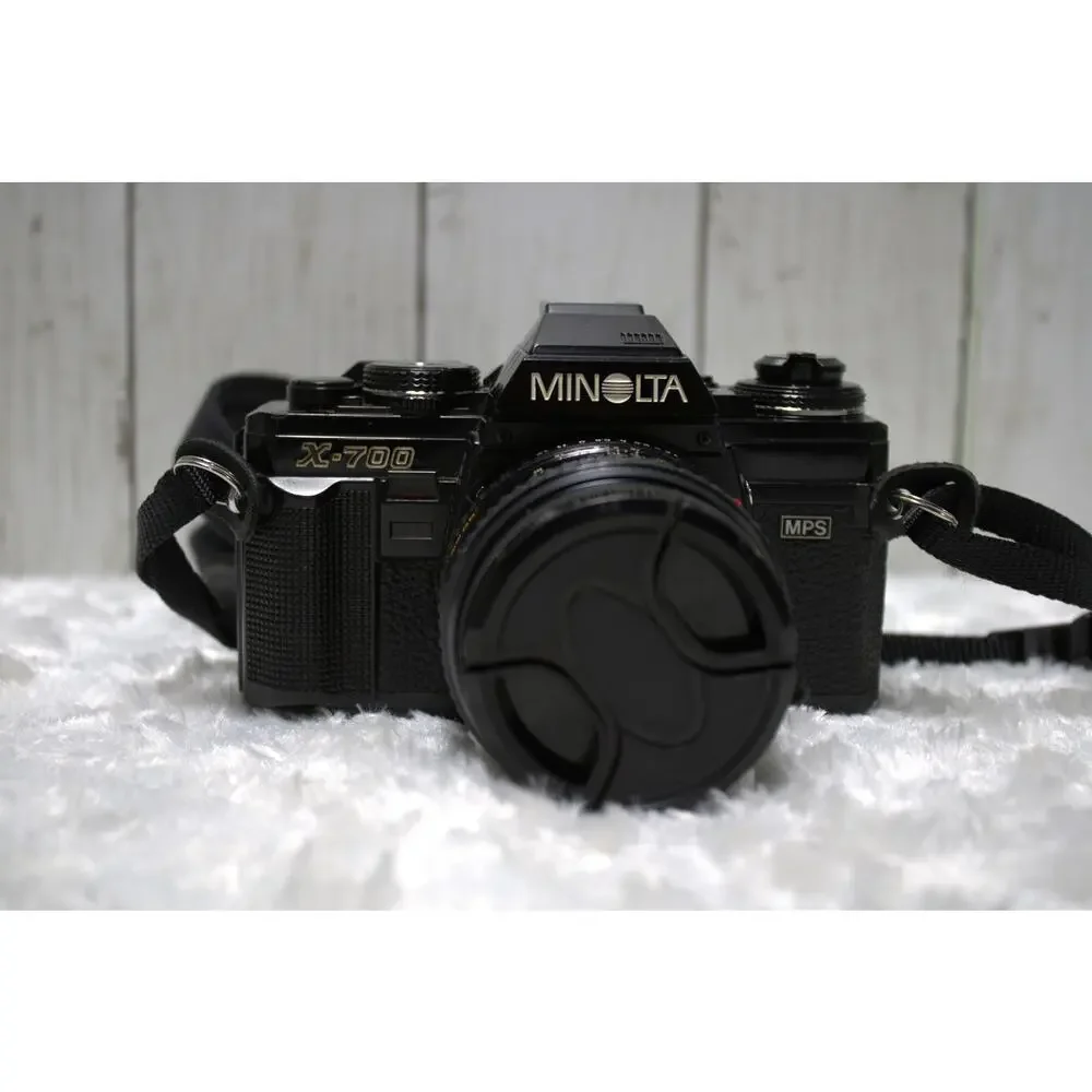 Minolta X-700 35mm SLR Film Camera with MD Rokkor-X 50mm f/1.4 Lens – Tested